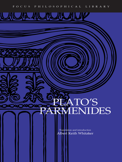 Title details for Parmenides by Plato - Available
